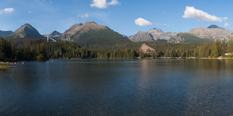 Štrbské Pleso w Tatrach Słowackich